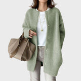 Minerva | Women's Button Up Long Cardigan