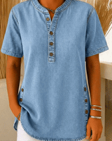 Odette | Women's Relaxed Fit Short Sleeve Blouse