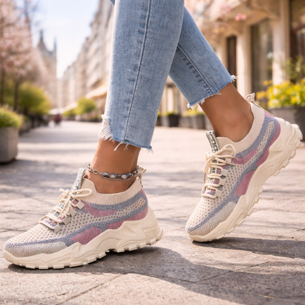 Ondine | Women's Breathable Mesh Walking Sneakers