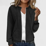 Ophira | Women's Quilted Zip Front Jacket