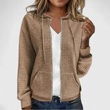Ophira | Women's Quilted Zip Front Jacket