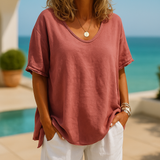 Orinda | Women's Relaxed Fit Short Sleeve Casual Top