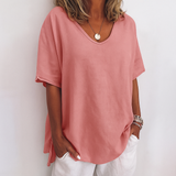 Orinda | Women's Relaxed Fit Short Sleeve Casual Top
