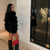 Parvane | Women's Cropped Faux Fur Jacket
