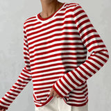 Pippa | Women's Striped Long Sleeve Sweater