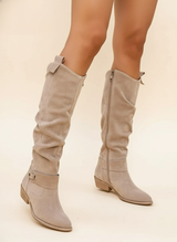 Portia | Women's Knee High Block Heel Boots