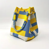 Primrose | Women's Bucket Drawstring Statement Bag