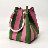 Primrose | Women's Bucket Drawstring Statement Bag