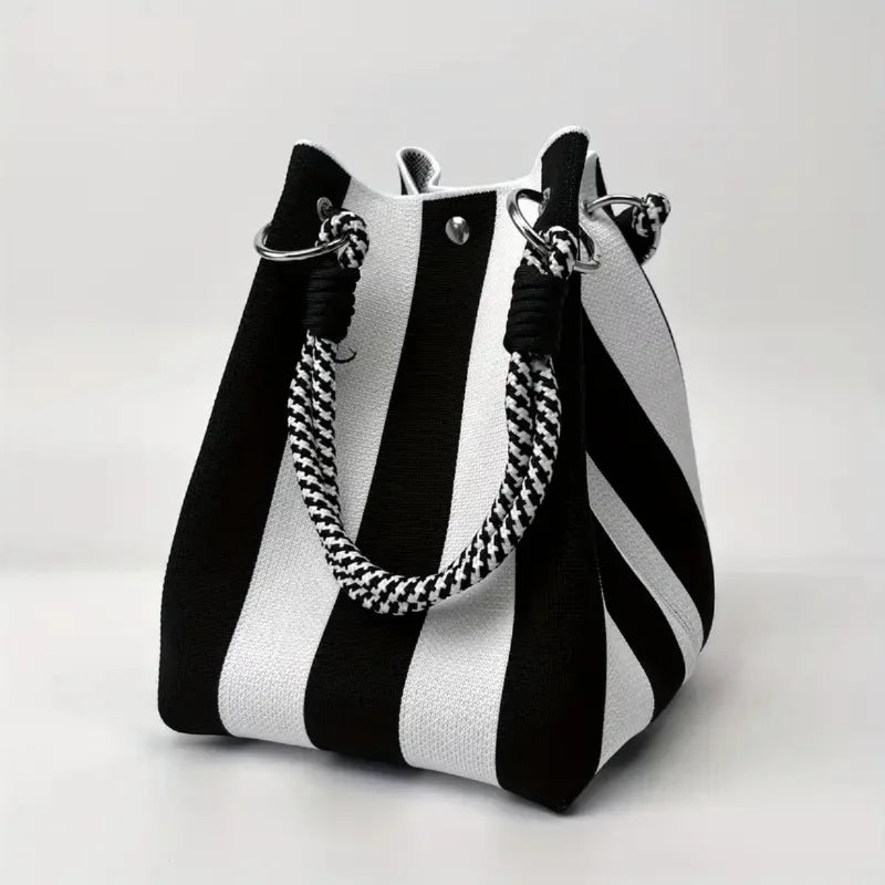 Primrose | Women's Bucket Drawstring Statement Bag