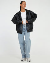 Primrose | Women's Oversized Bomber Jacket