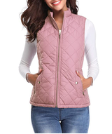 Raven | Women's Quilted Zip Front Vest