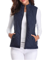 Raven | Women's Quilted Zip Front Vest