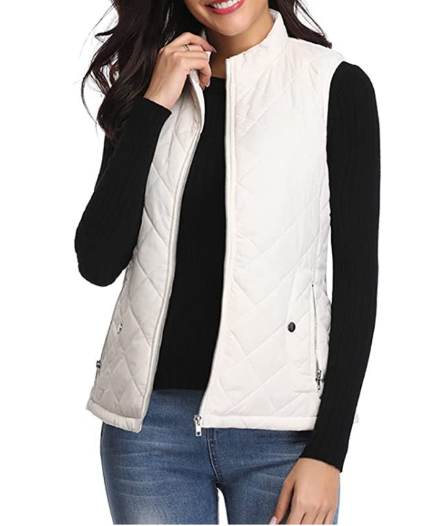 Raven | Women's Quilted Zip Front Vest