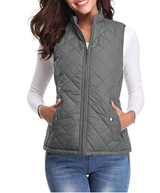 Raven | Women's Quilted Zip Front Vest