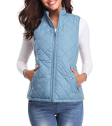Raven | Women's Quilted Zip Front Vest