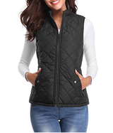Raven | Women's Quilted Zip Front Vest