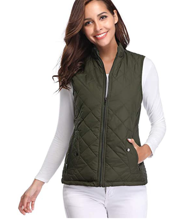 Raven | Women's Quilted Zip Front Vest