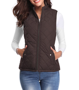 Raven | Women's Quilted Zip Front Vest