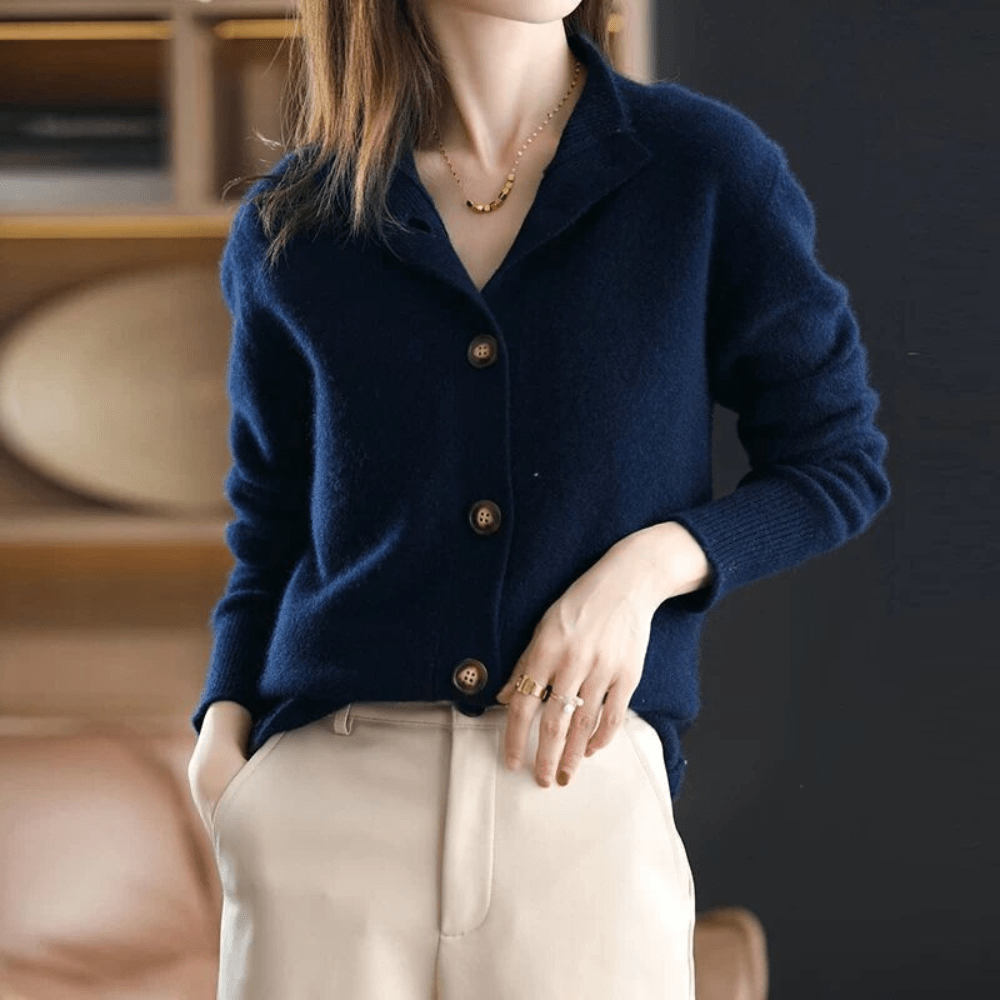 Rosabel | Women's Long Sleeve Button Up Cardigan