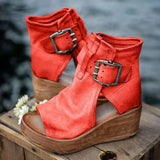 Rosamund | Women's Ankle Strap Wedge Sandals