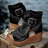 Rosamund | Women's Ankle Strap Wedge Sandals