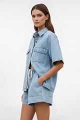 Rowan | Women's Short Sleeve Two Piece Set