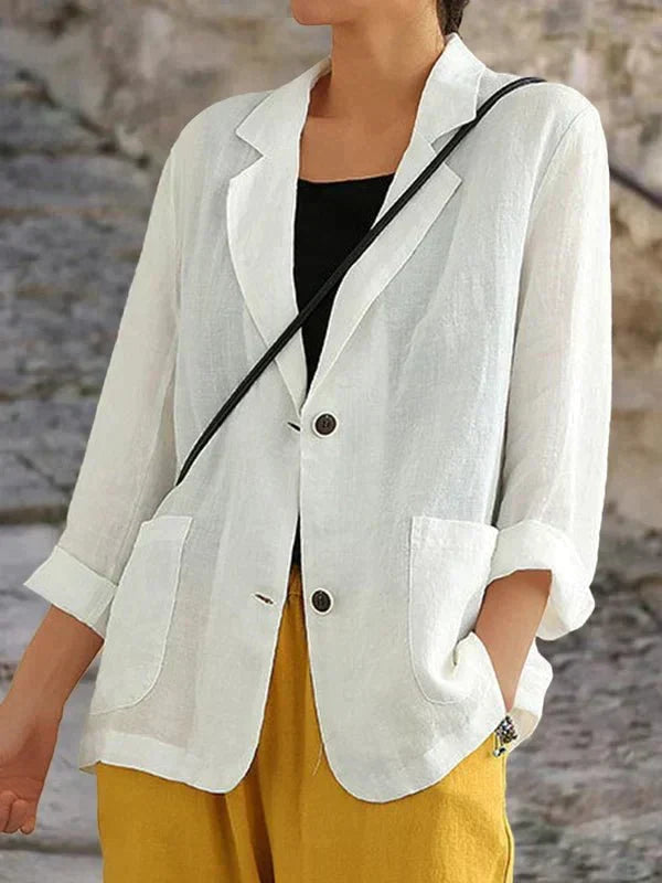 Seraphine | Women's Oversized Button Front Blazer