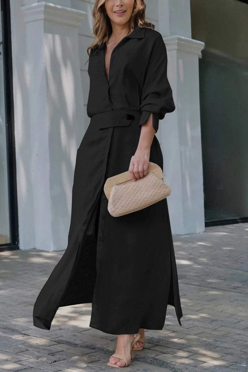 Seren | Women's Long Sleeve Maxi Dress