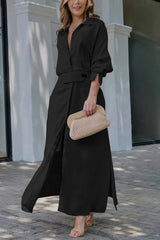 Seren | Women's Long Sleeve Maxi Dress