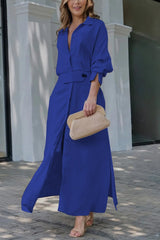 Seren | Women's Long Sleeve Maxi Dress