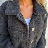 Simone | Women's Button Up Long Sleeve Jacket