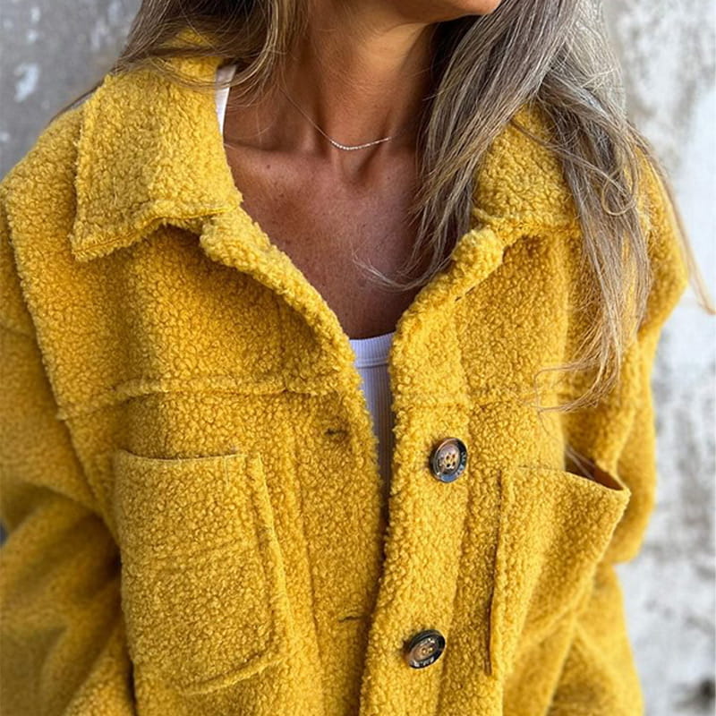 Simone | Women's Button Up Long Sleeve Jacket