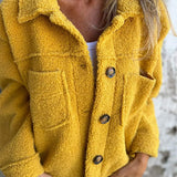 Simone | Women's Button Up Long Sleeve Jacket