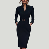 Abilene™ | Elegant Belted Dress