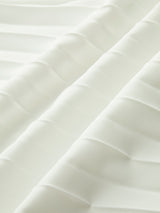 Aria | Women's Pleated Strapless Maxi Dress Side Split Elegant