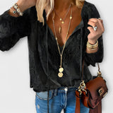 Sorrel | Women's V-Neck Long Sleeve Lace Blouse