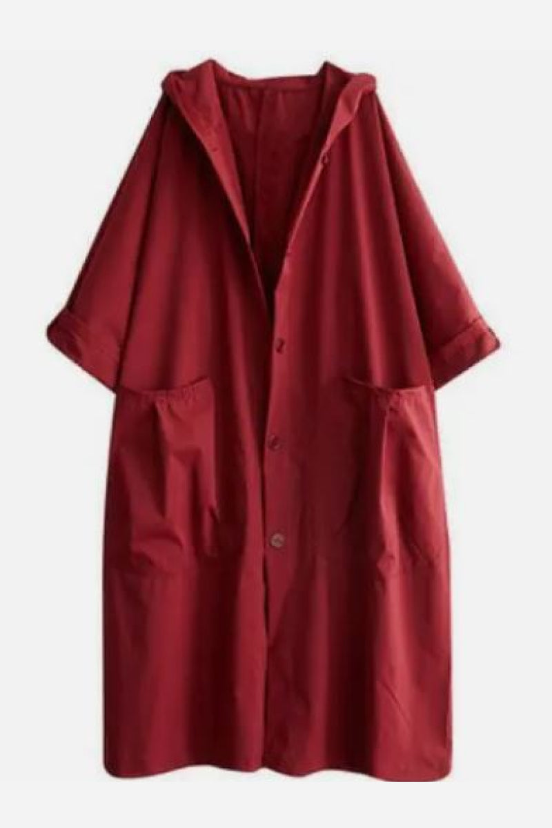 Tabitha | Women's Oversized Hooded Long Coat