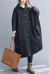 Tabitha | Women's Oversized Hooded Long Coat