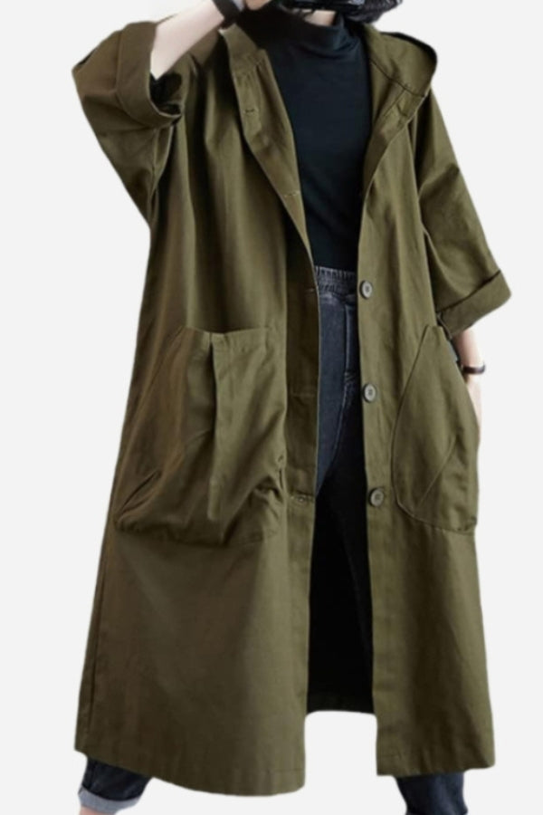 Tabitha | Women's Oversized Hooded Long Coat