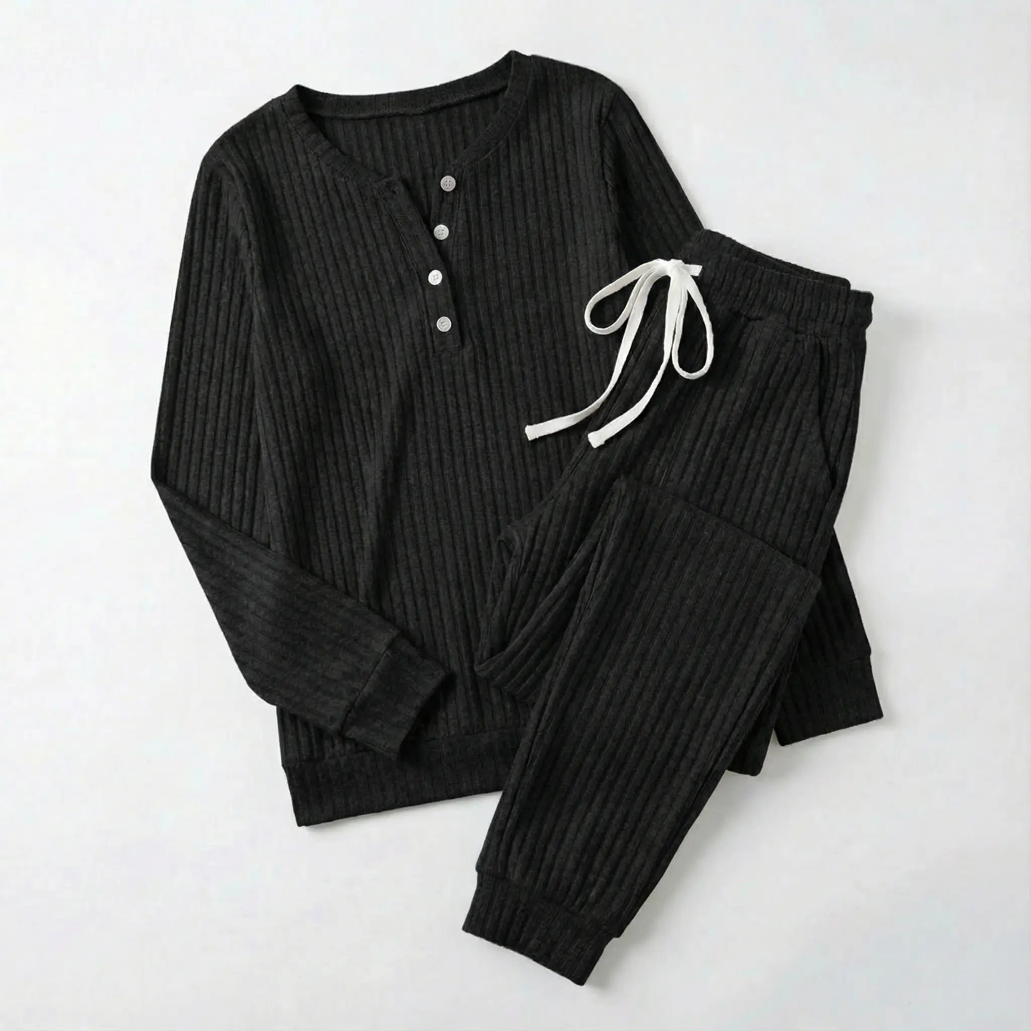 Tabitha | Women's Ribbed Loungewear Set