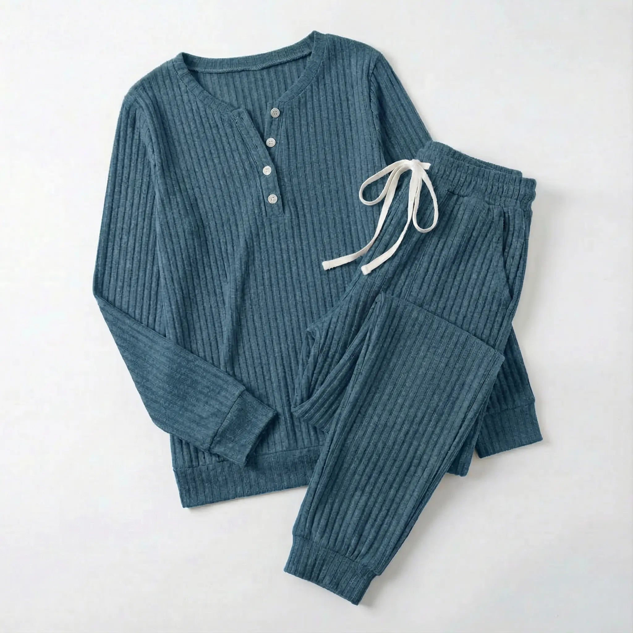 Tabitha | Women's Ribbed Loungewear Set