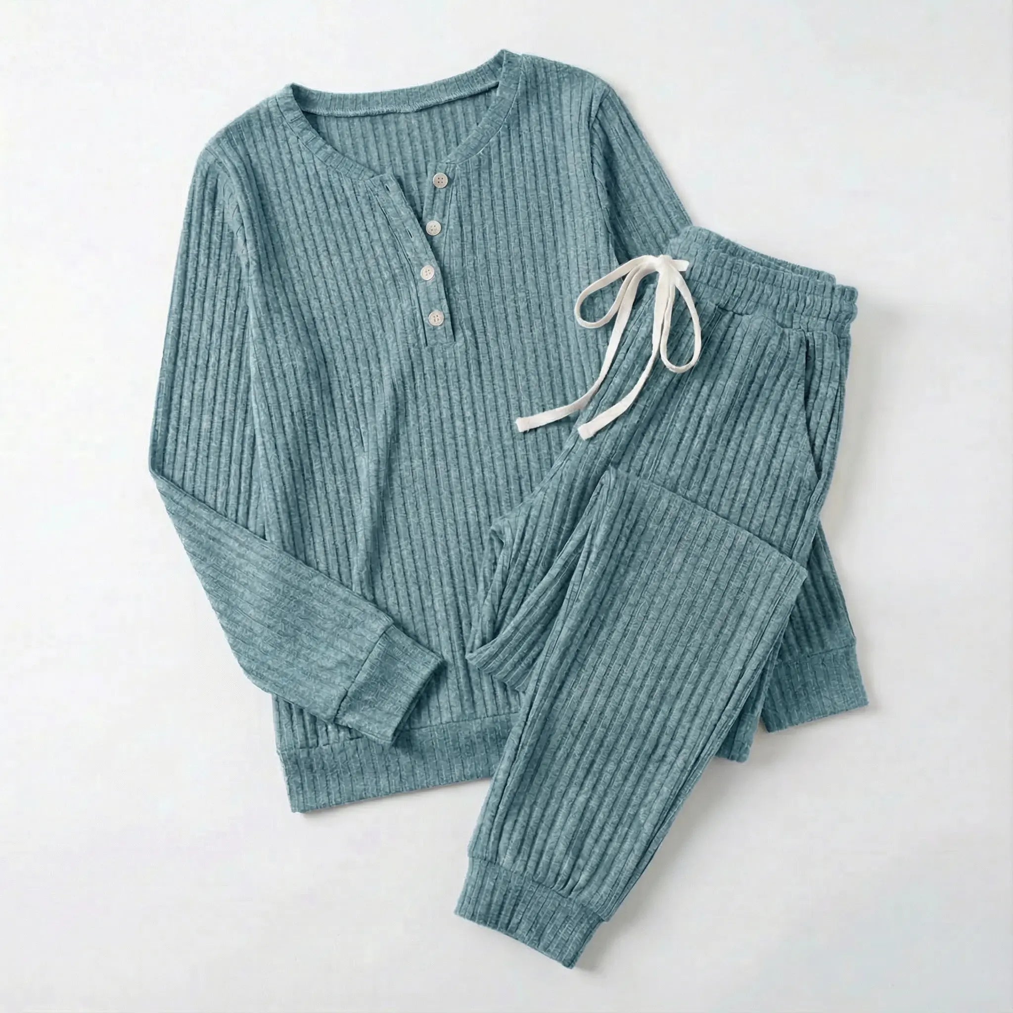 Tabitha | Women's Ribbed Loungewear Set