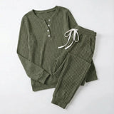 Tabitha | Women's Ribbed Loungewear Set