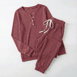 Tabitha | Women's Ribbed Loungewear Set