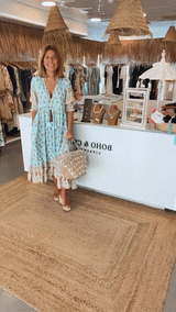Tallulah | Women's Boho Print Relaxed Maxi Dress