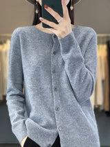 Temperance | Women's Long Sleeve Button Front Cardigan