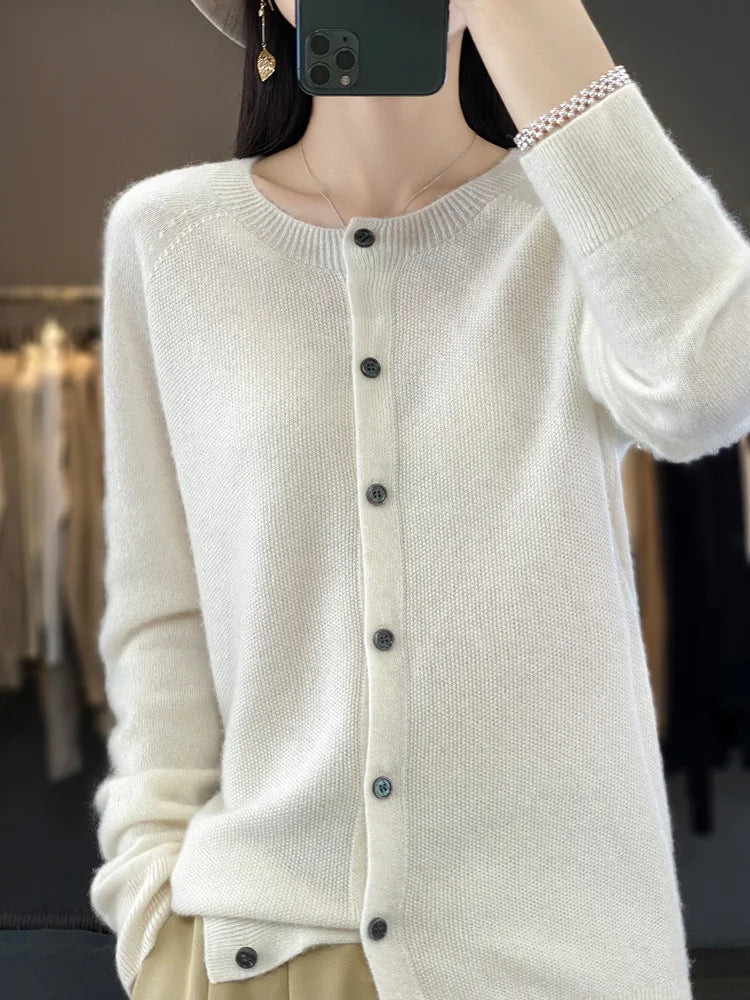 Temperance | Women's Long Sleeve Button Front Cardigan
