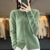 Temperance | Women's Long Sleeve Button Front Cardigan