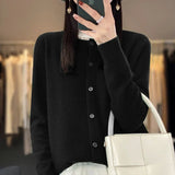 Temperance | Women's Long Sleeve Button Front Cardigan