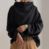 Tessa | Women's Mock Neck Long Sleeve Top